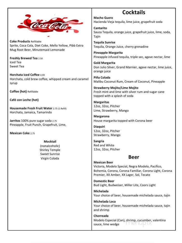 El Dorado Express - Springfield, IL menu_pic