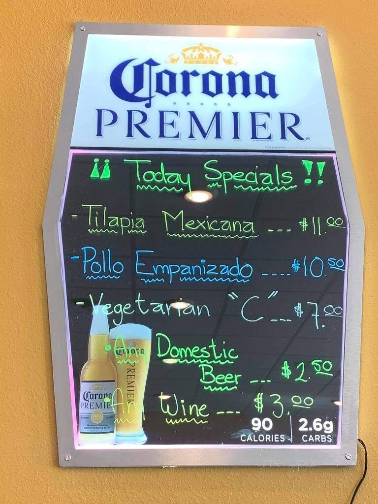 El Rancho Grande II - Savoy, IL menu_pic