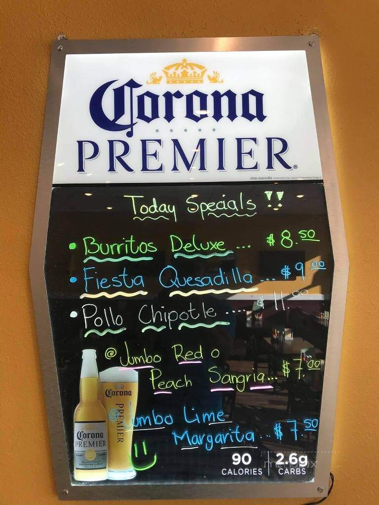 El Rancho Grande II - Savoy, IL menu_pic