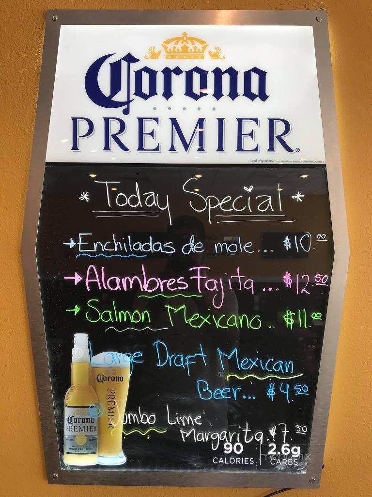 El Rancho Grande II - Savoy, IL menu_pic