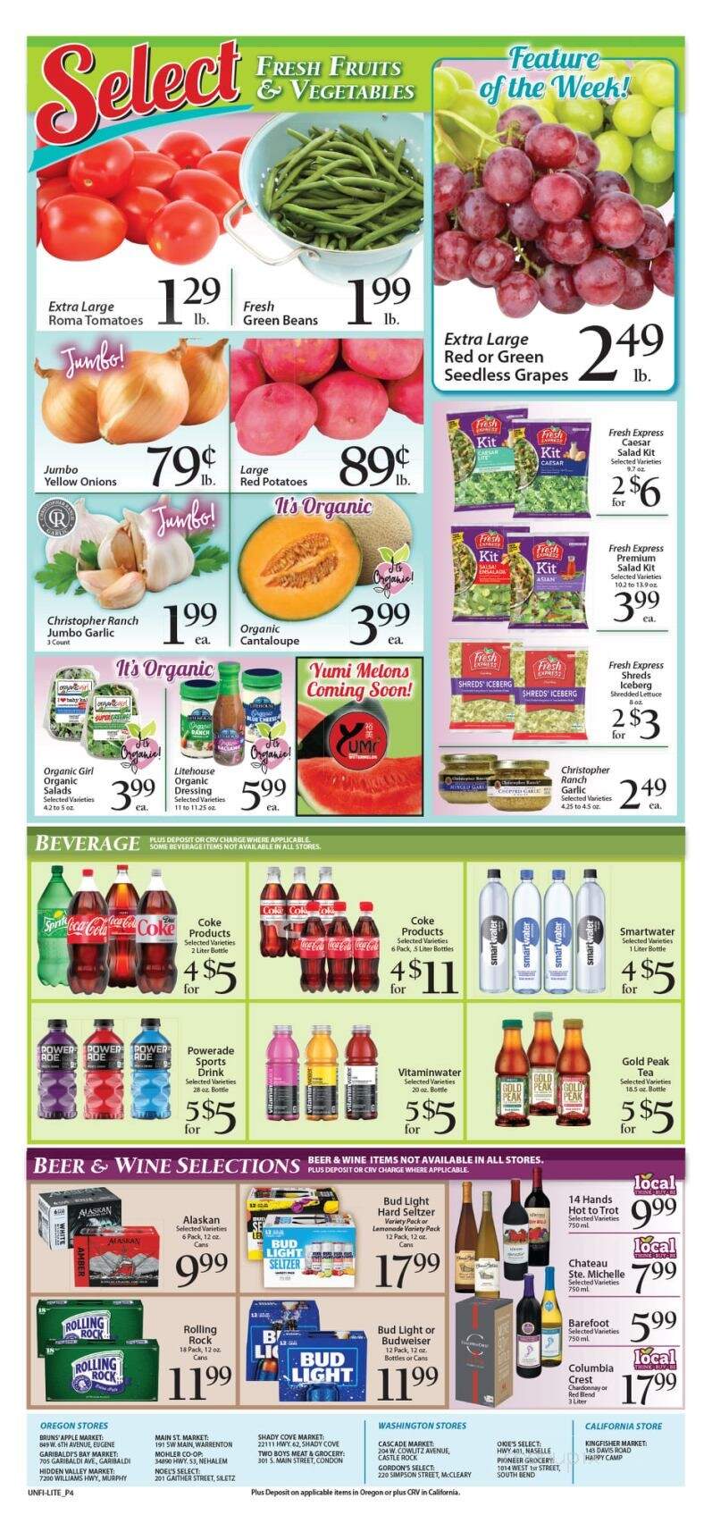 Mohler Co-Op Store & Deli - Nehalem, OR menu_pic