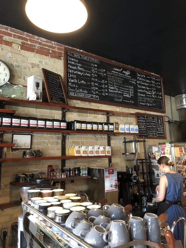 Revel Caffe - Stratford, ON menu_pic