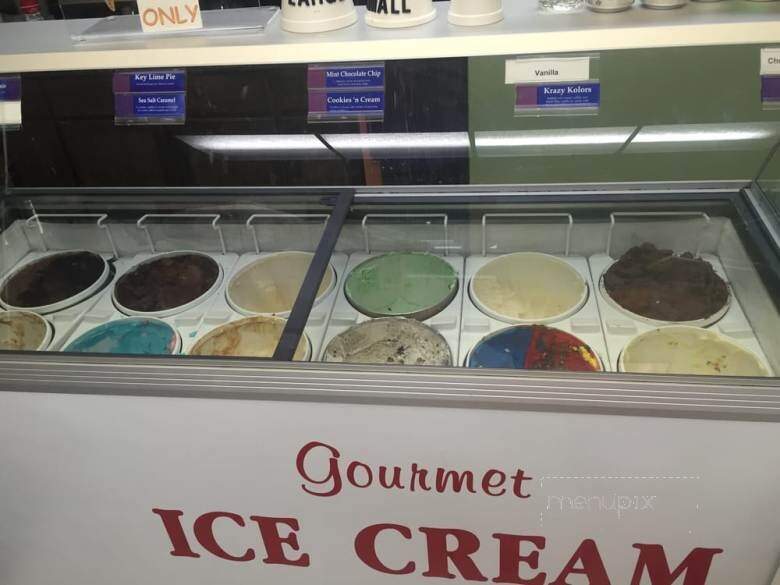 Mrs. G's Ice Cream - Islamorada, FL menu_pic
