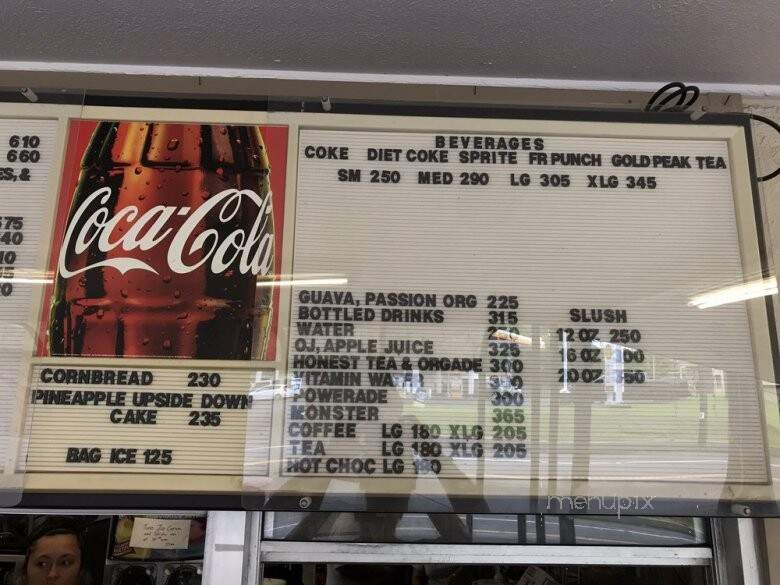 Kandi's Drive Inn - Hilo, HI menu_pic