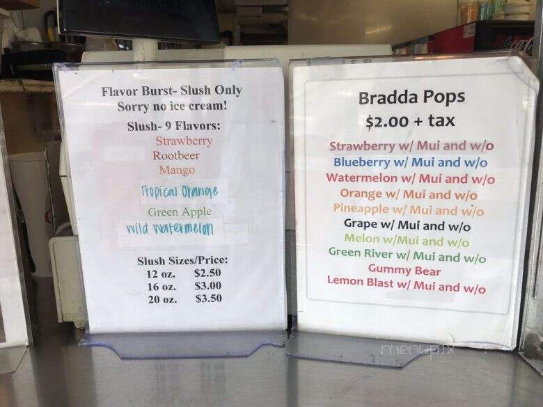 Kandi's Drive Inn - Hilo, HI menu_pic