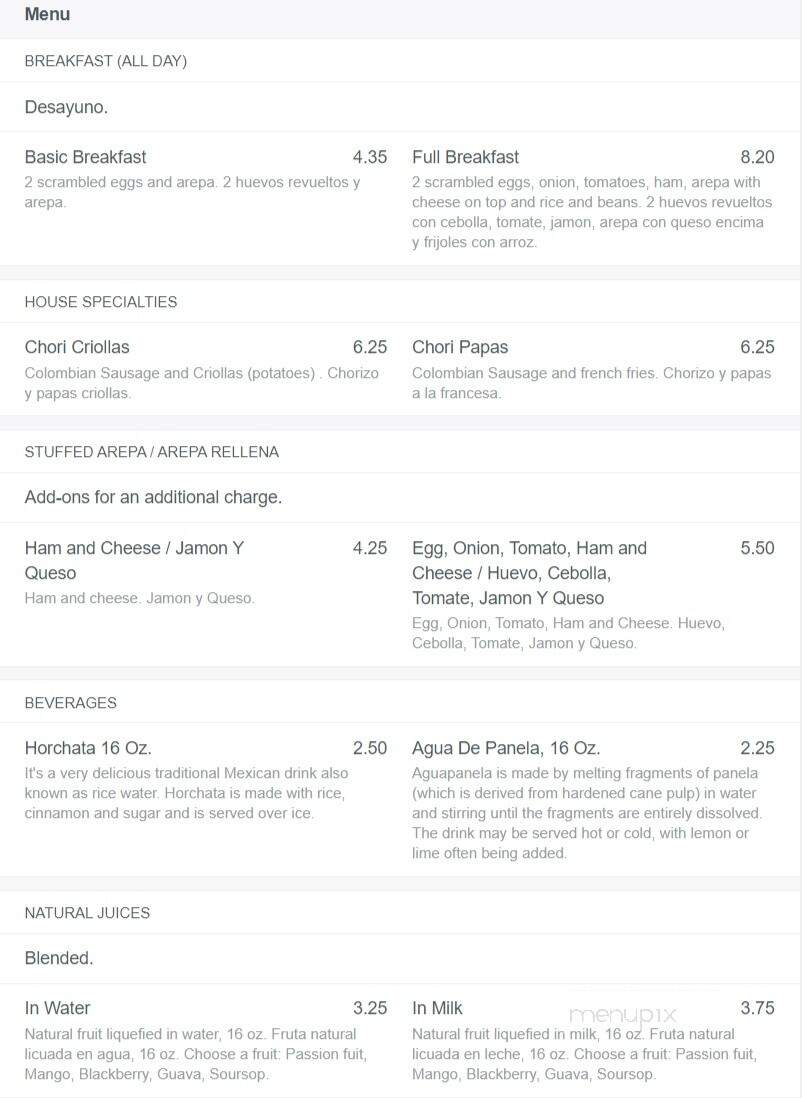 Pan Pan Bakery - Longwood, FL menu_pic