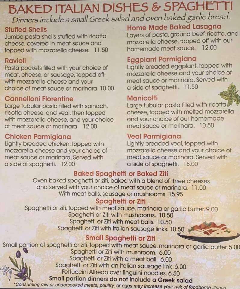 Stavro's Pizza House - Fruitland Park, FL menu_pic