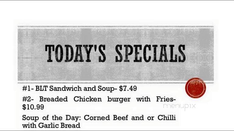 Jean's Family Restaurant - Kincardine, ON menu_pic