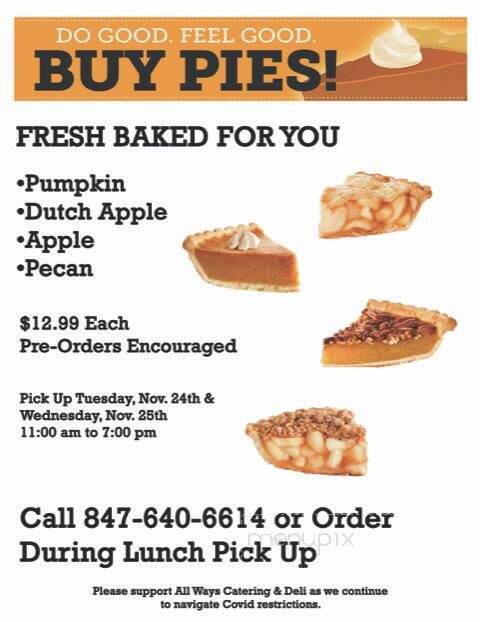 All Ways Catering & Deli - Elk Grove Village, IL