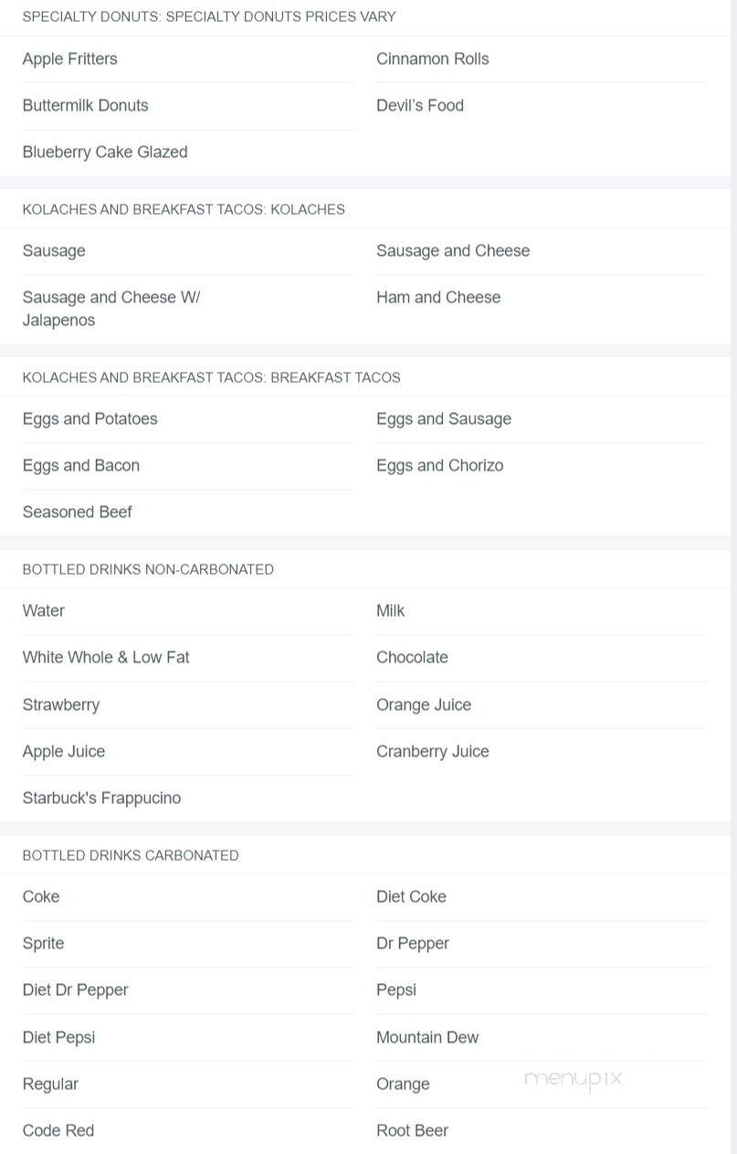 Bosa Donuts - Saint Charles, IL menu_pic