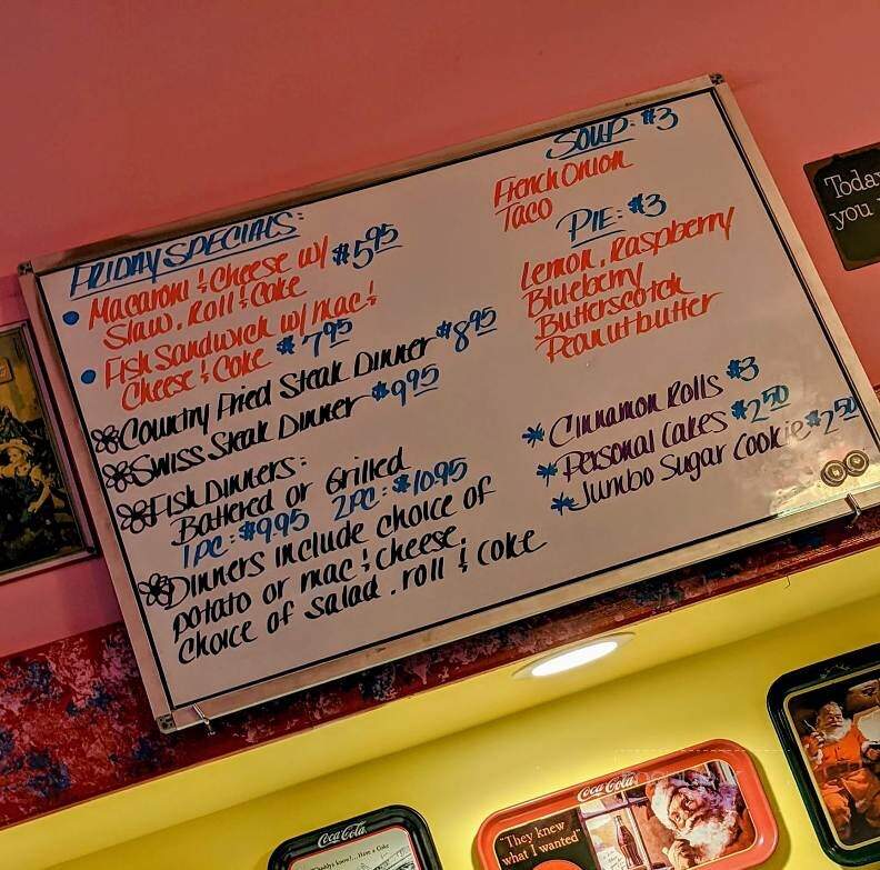 Missy's Arcade Restaurant - Titusville, PA menu_pic