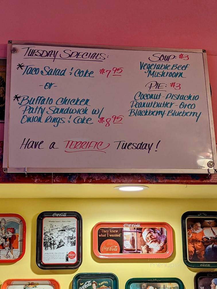 Missy's Arcade Restaurant - Titusville, PA menu_pic