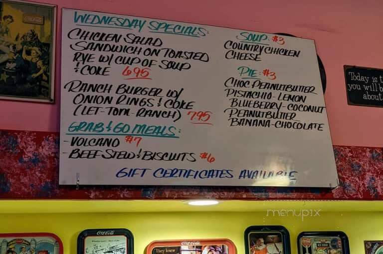 Missy's Arcade Restaurant - Titusville, PA menu_pic