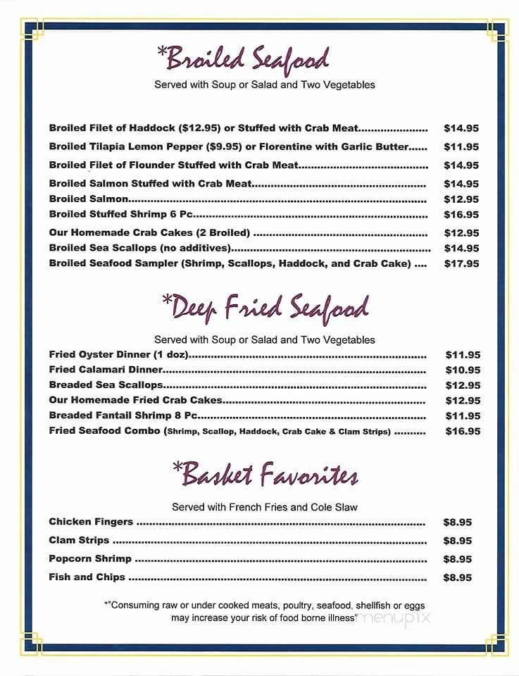Mt Joy Family Restaurant - Mount Joy, PA menu_pic
