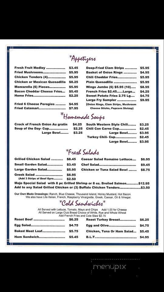 Mt Joy Family Restaurant - Mount Joy, PA menu_pic