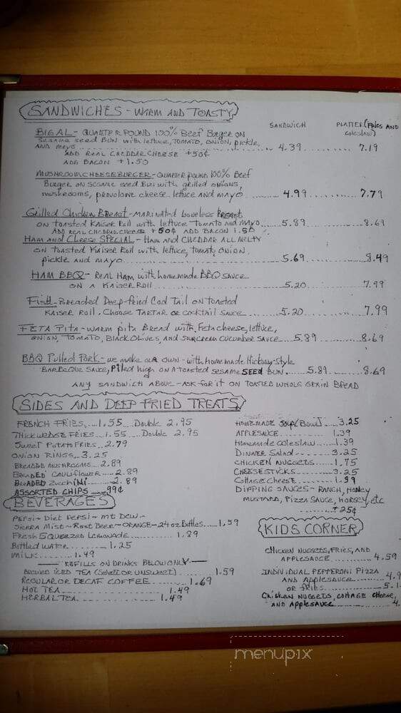 Shepherd's Farm - Confluence, PA menu_pic