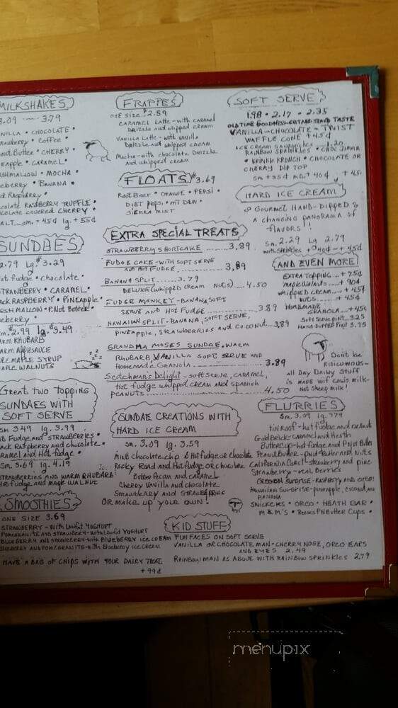 Shepherd's Farm - Confluence, PA menu_pic
