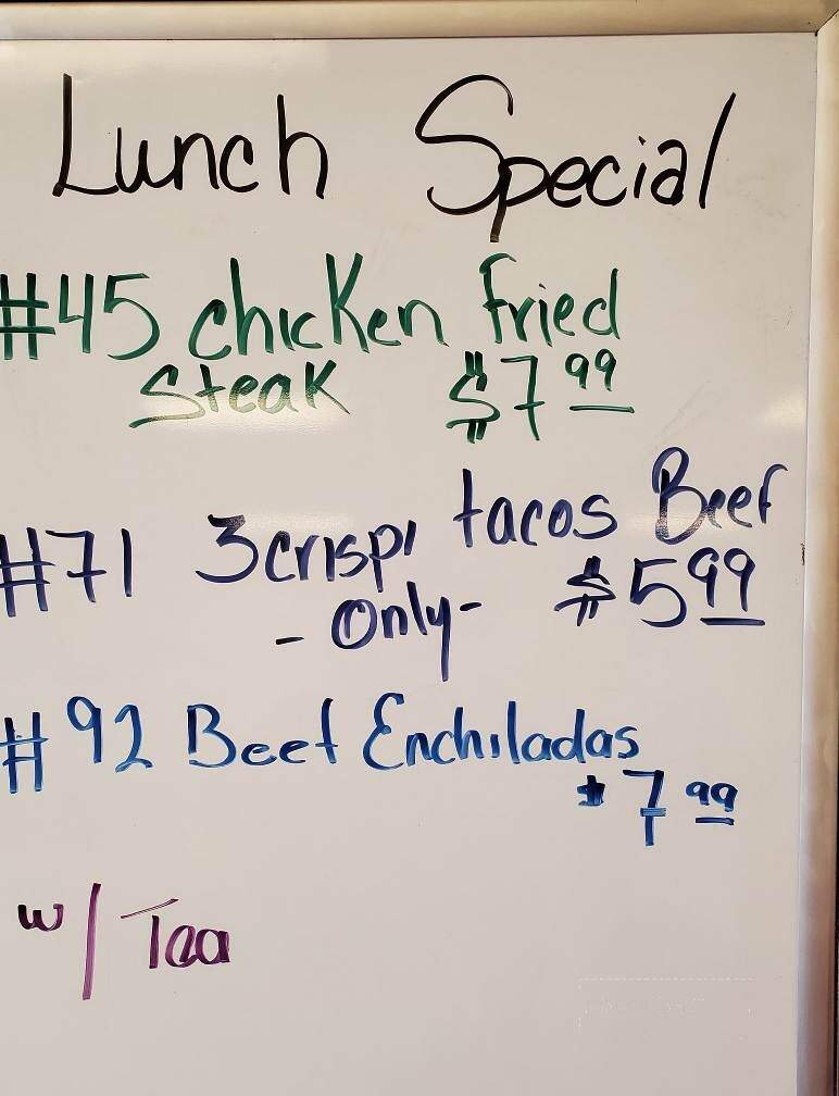 La Feria Coffee Shop - La Feria, TX menu_pic