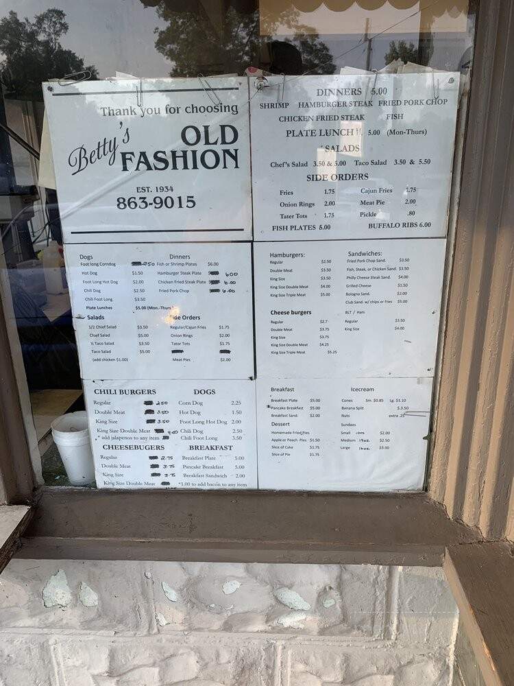Old Fashion-Betty's - El Dorado, AR