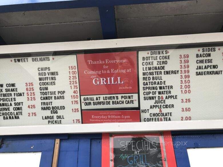 Grill On Lovers Point - Pacific Grove, CA