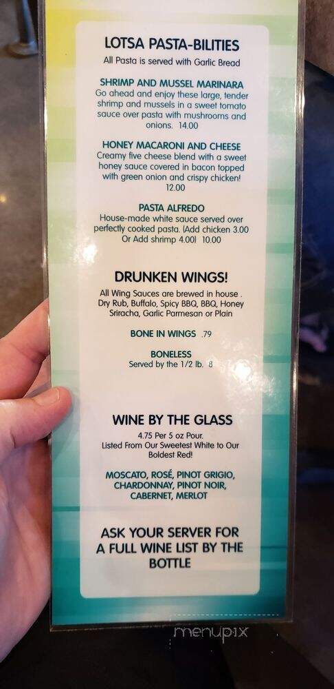 The Stone Bar & Grill - Hubbard Lake, MI menu_pic