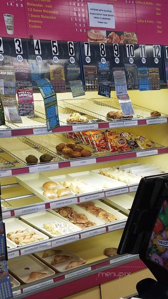 Sunshine Coffee & Donuts - New Bedford, MA menu_pic