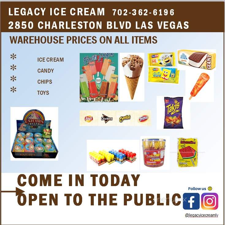 Legacy Ice Cream and Candy - Las Vegas, NV