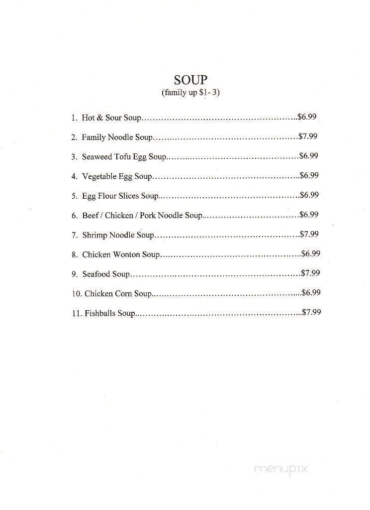 Tree Cafe - Moses Lake, WA menu_pic