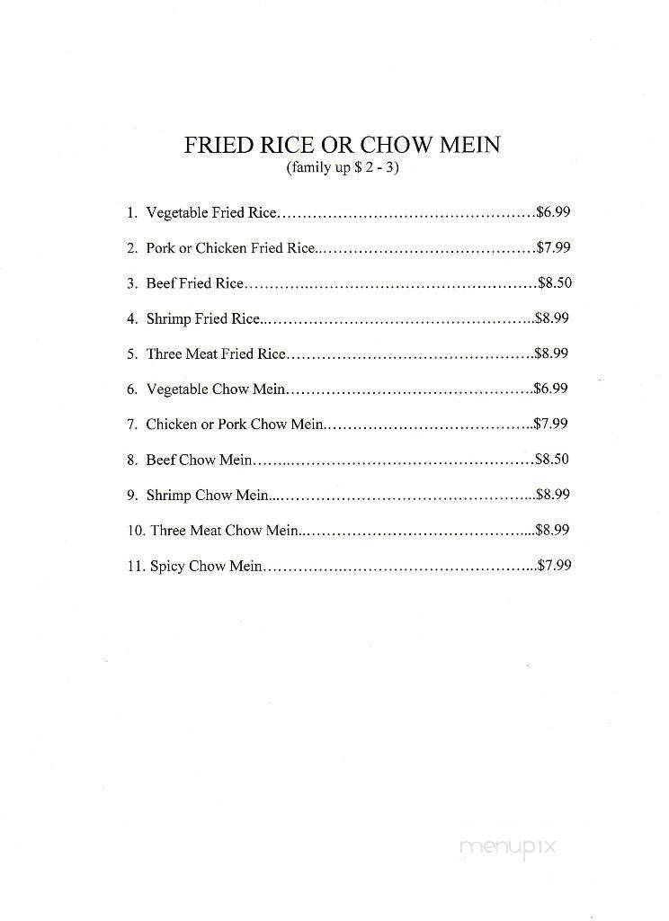 Tree Cafe - Moses Lake, WA menu_pic