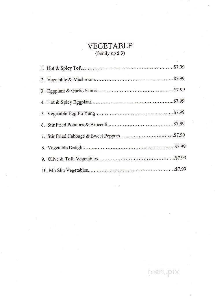 Tree Cafe - Moses Lake, WA menu_pic