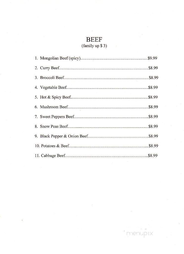 Tree Cafe - Moses Lake, WA menu_pic