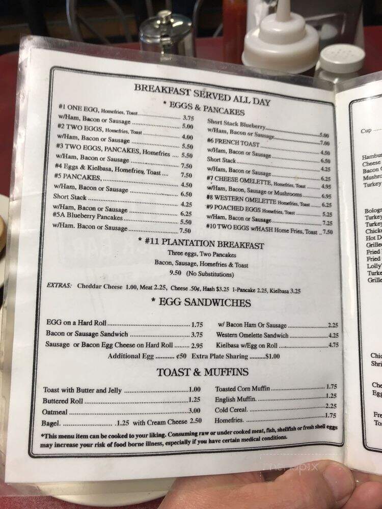Lolly's Hut - Riverhead, NY menu_pic