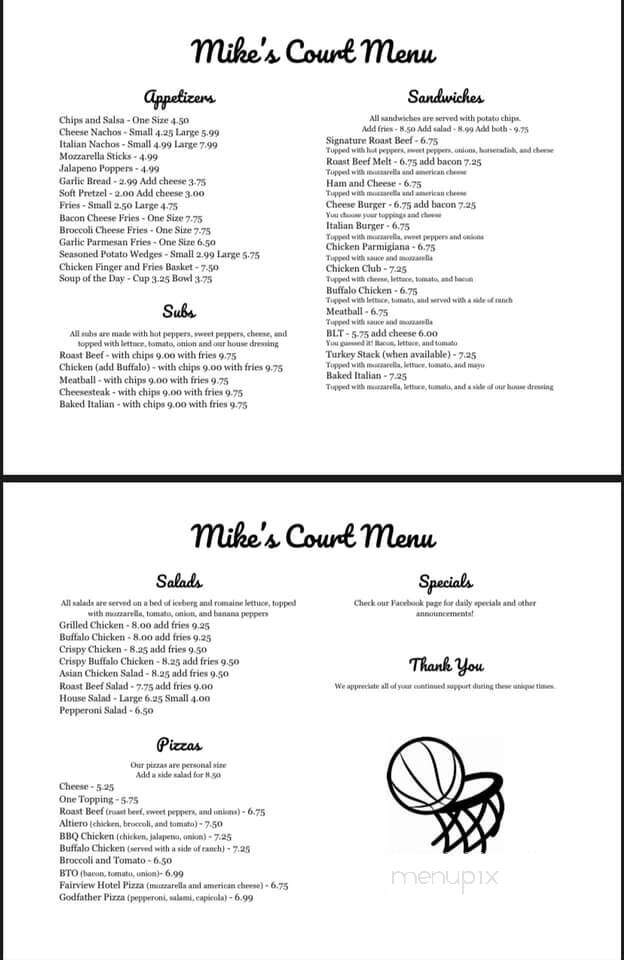 Mike's Court - Altoona, PA