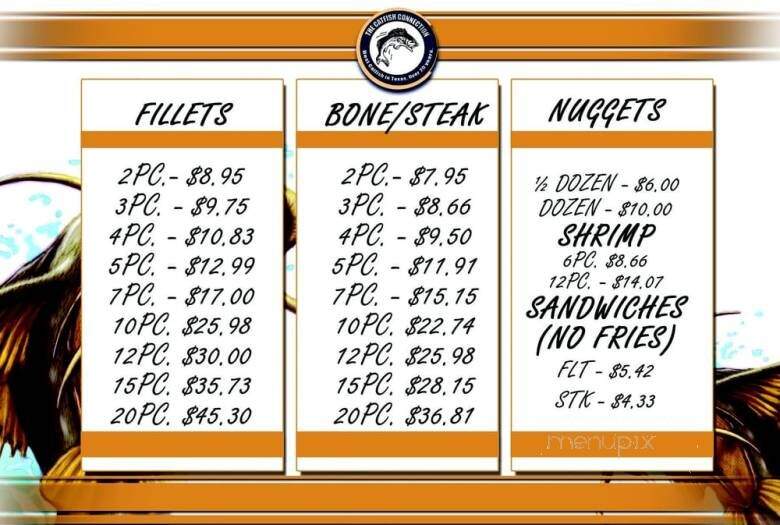 Catfish Connection - Dallas, TX menu_pic