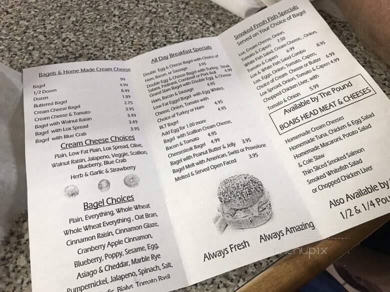 Corey's Bagels On The Beach - Indian Harbor Beach, FL menu_pic