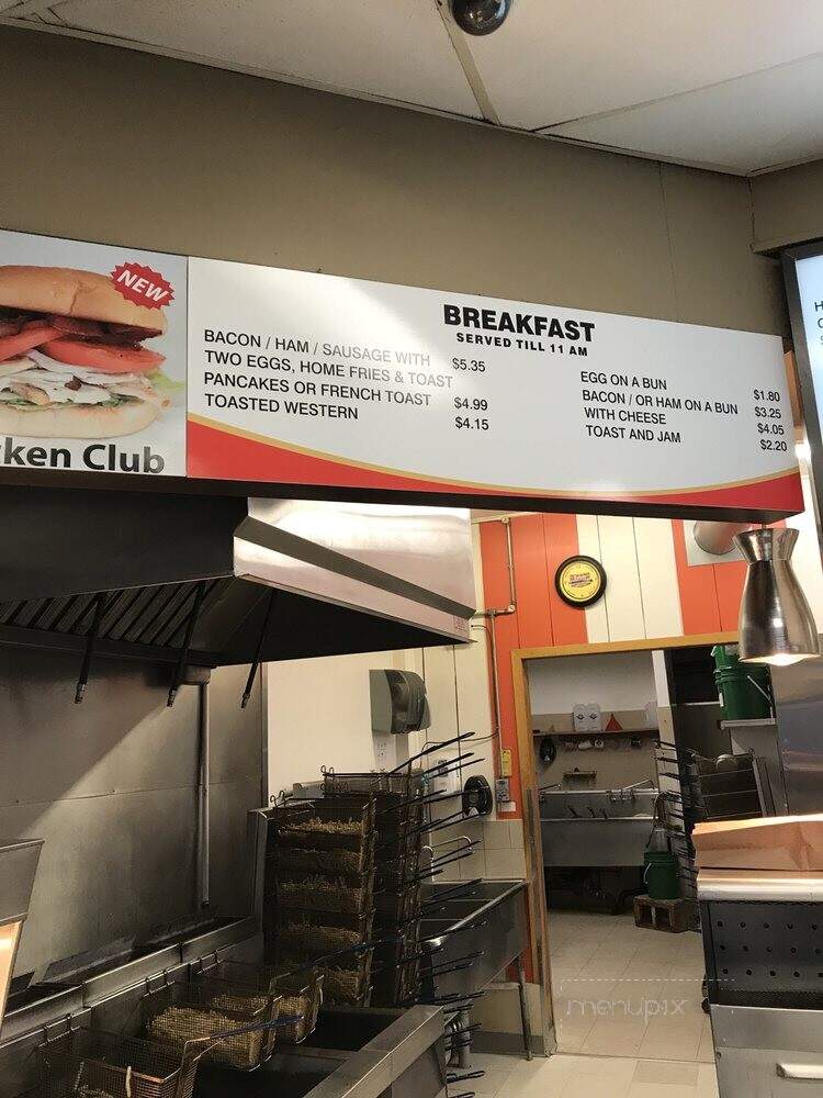 Deluxe Hamburgers - Sudbury, ON menu_pic