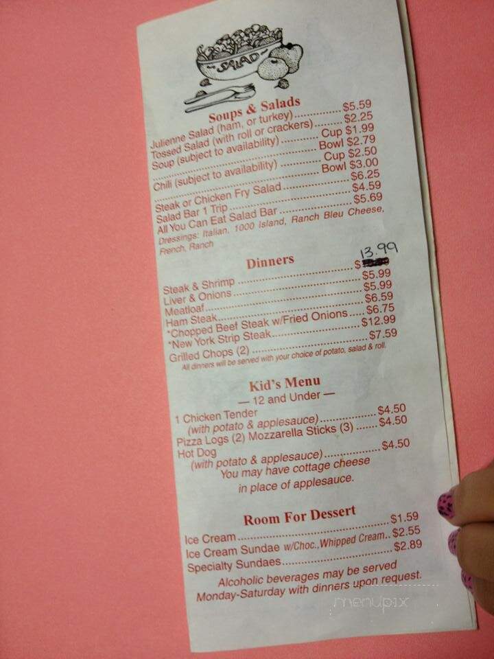 Roadside - Shinglehouse, PA menu_pic