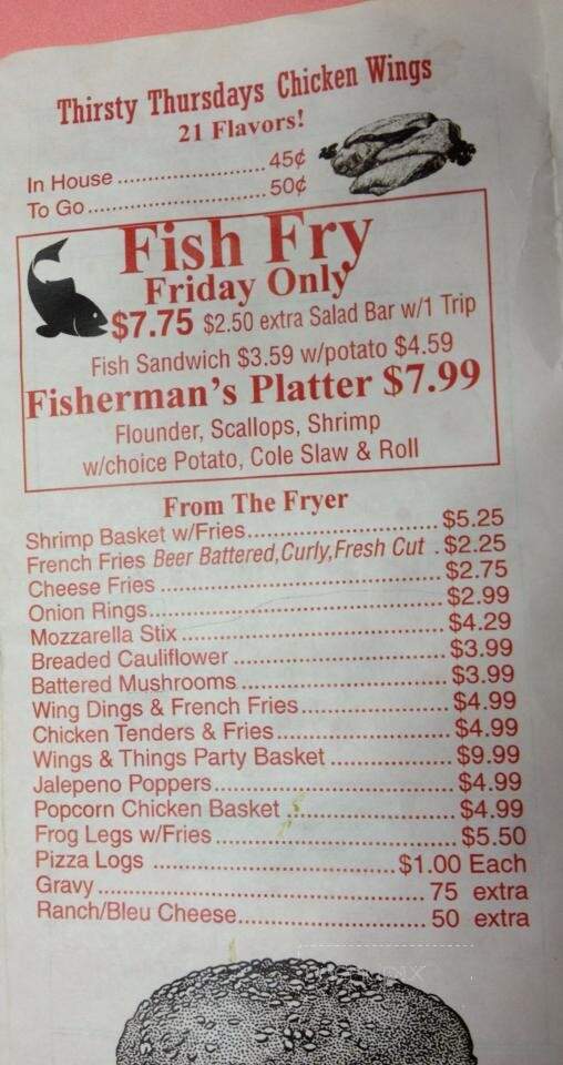 Roadside - Shinglehouse, PA menu_pic