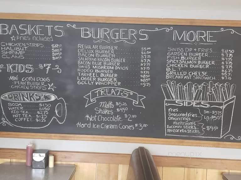 Burger Barn - Darrington, WA menu_pic