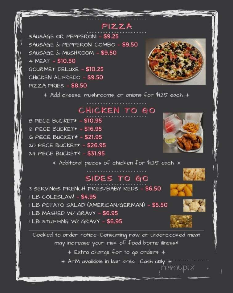 Legends - Suring, WI menu_pic