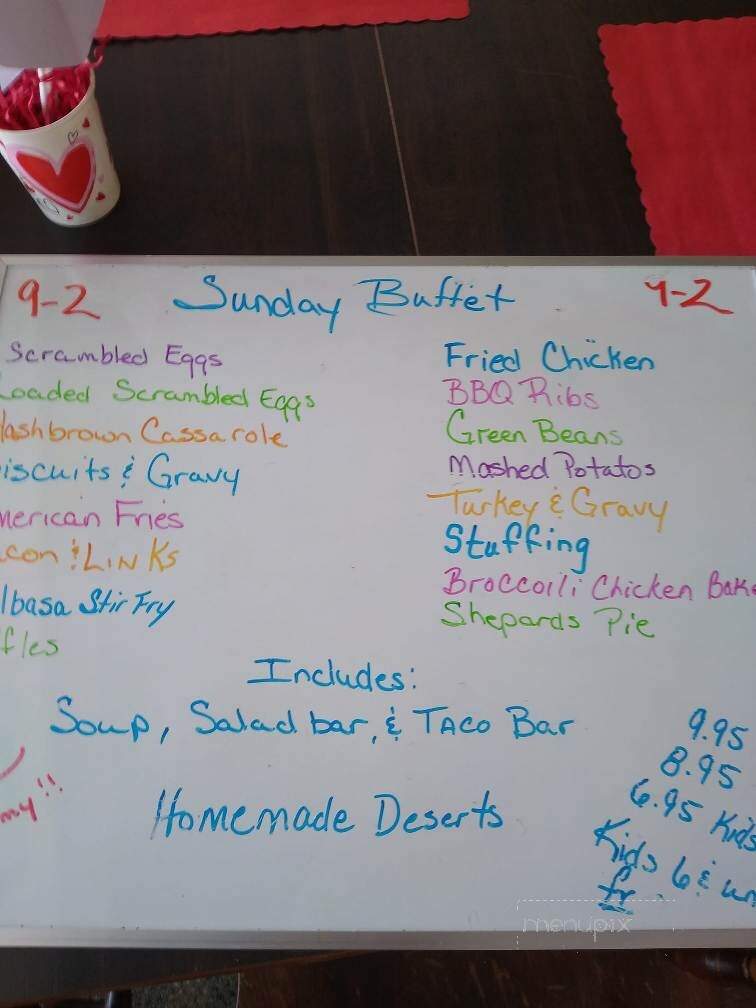 Village Lantern Restaurant - Cecil, WI menu_pic