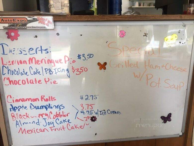 Down Home Diner - Kingwood, WV menu_pic