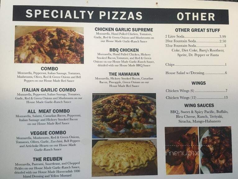 Tappan Out Pizza - Redding, CA menu_pic