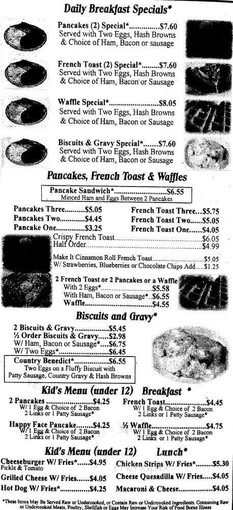 Louis' Diner - Littleton, CO menu_pic