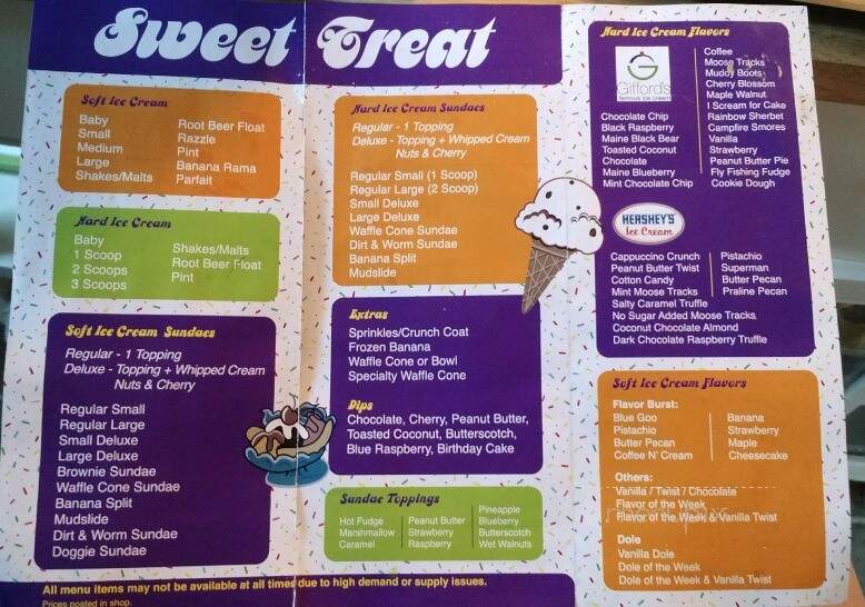 Sweet Treat - Peru, NY menu_pic