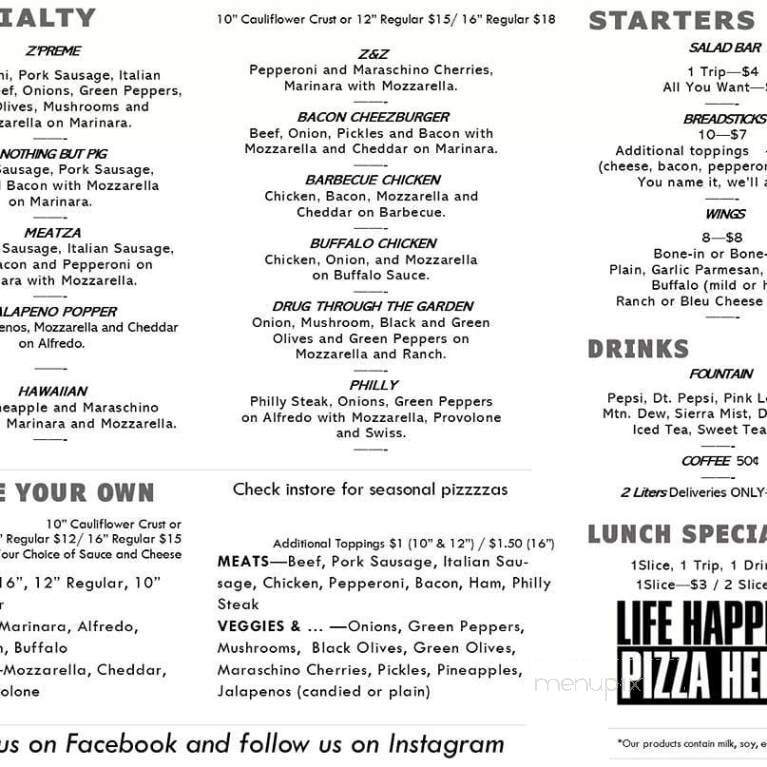 4-Z's Pizzzza - Burlington, CO