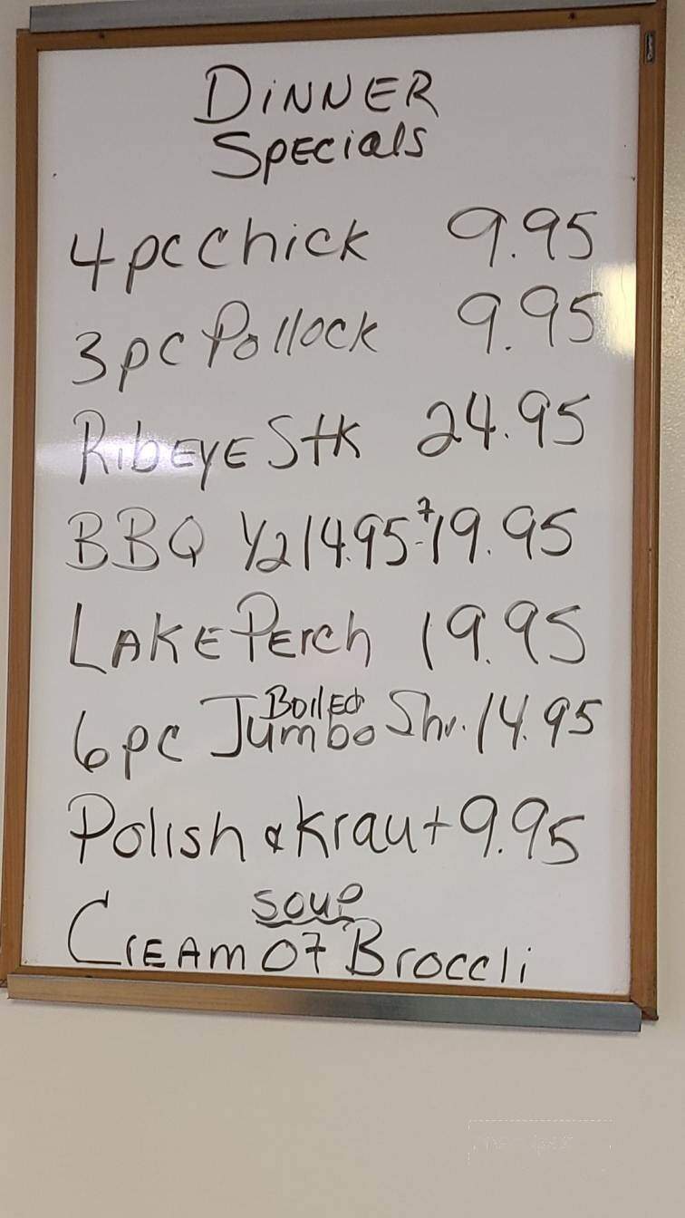 The Downtown Depot - Knox, IN menu_pic