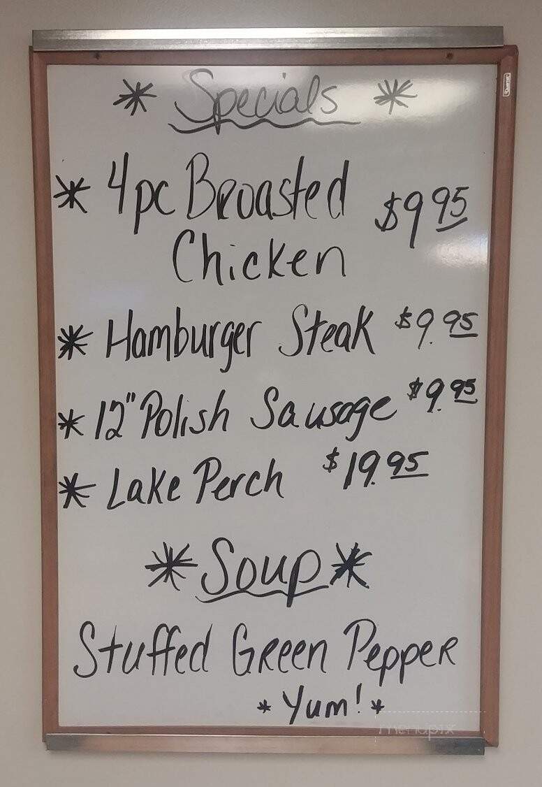 The Downtown Depot - Knox, IN menu_pic