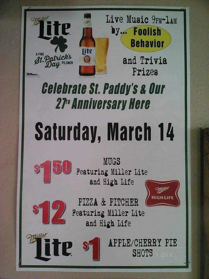 Bubba's Pub - Menasha, WI menu_pic