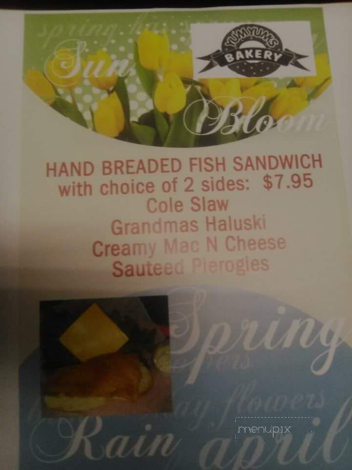 Yum Yum's Bagel Cafe - Uniontown, PA menu_pic